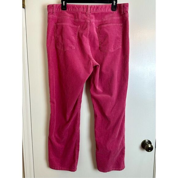 Talbots pink corduroy pants size 16 - Picture 6 of 8